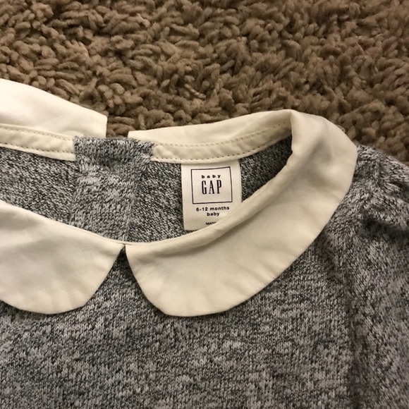 BABY GAP timeless gray dress - Picture 2 of 3